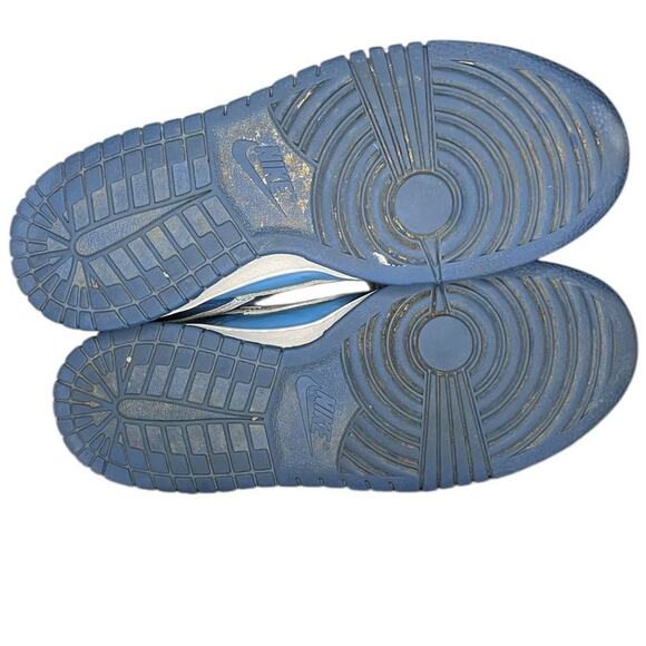 Boys Nike Dunk Low Retro QS "Argon" Leather Sneaker Shoes Size 6 Blue Walking - Picture 5 of 6